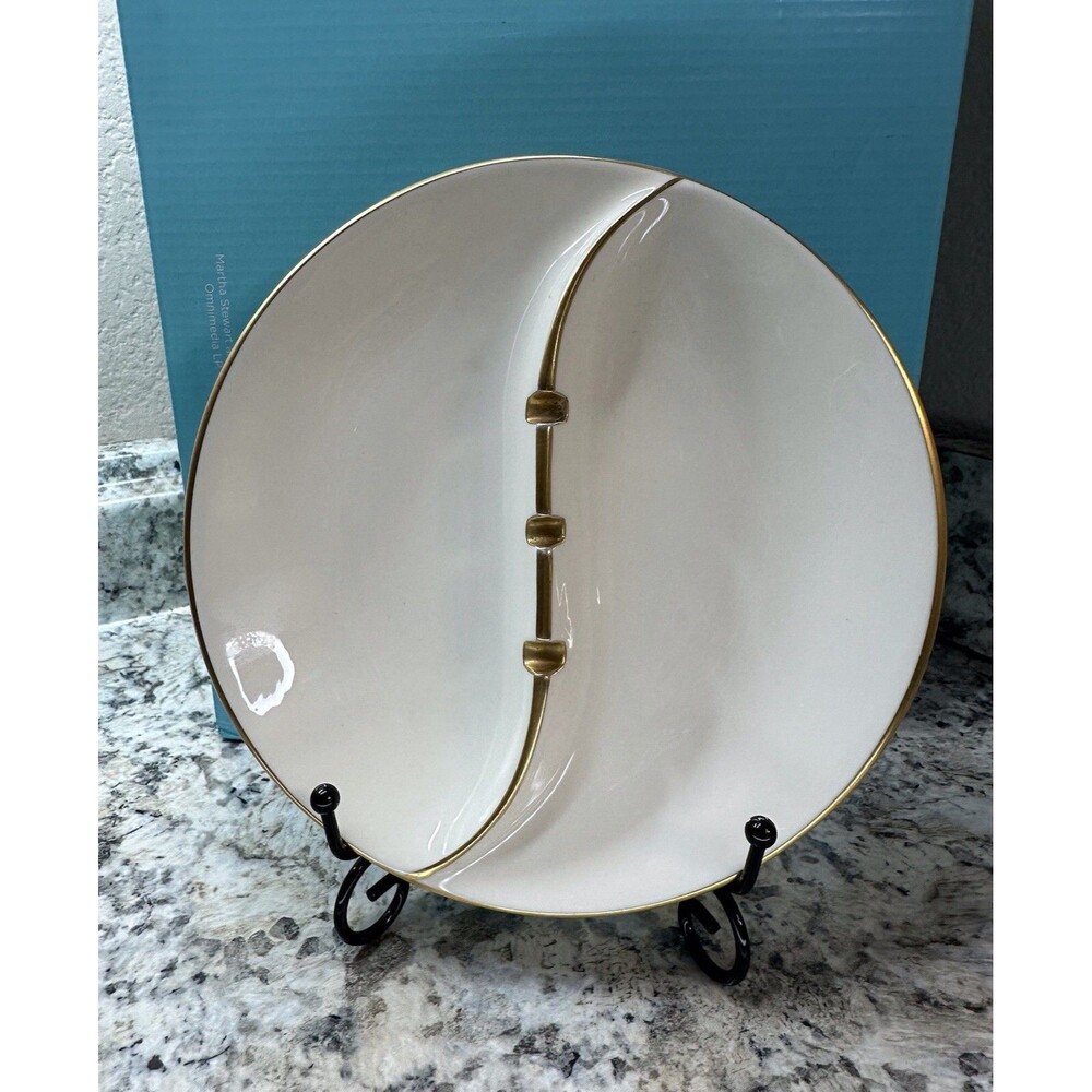 Pickard China USA Vintage Ashtray White with Gold Accent 150